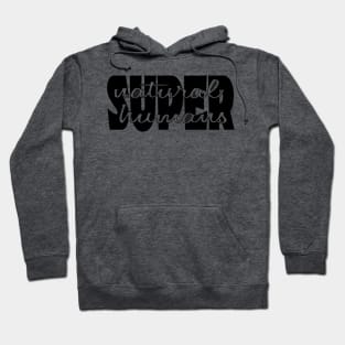 Supernatural Superhumans Words on Word (black) Hoodie